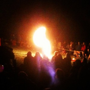 Fire Dancers at Mountain Jam